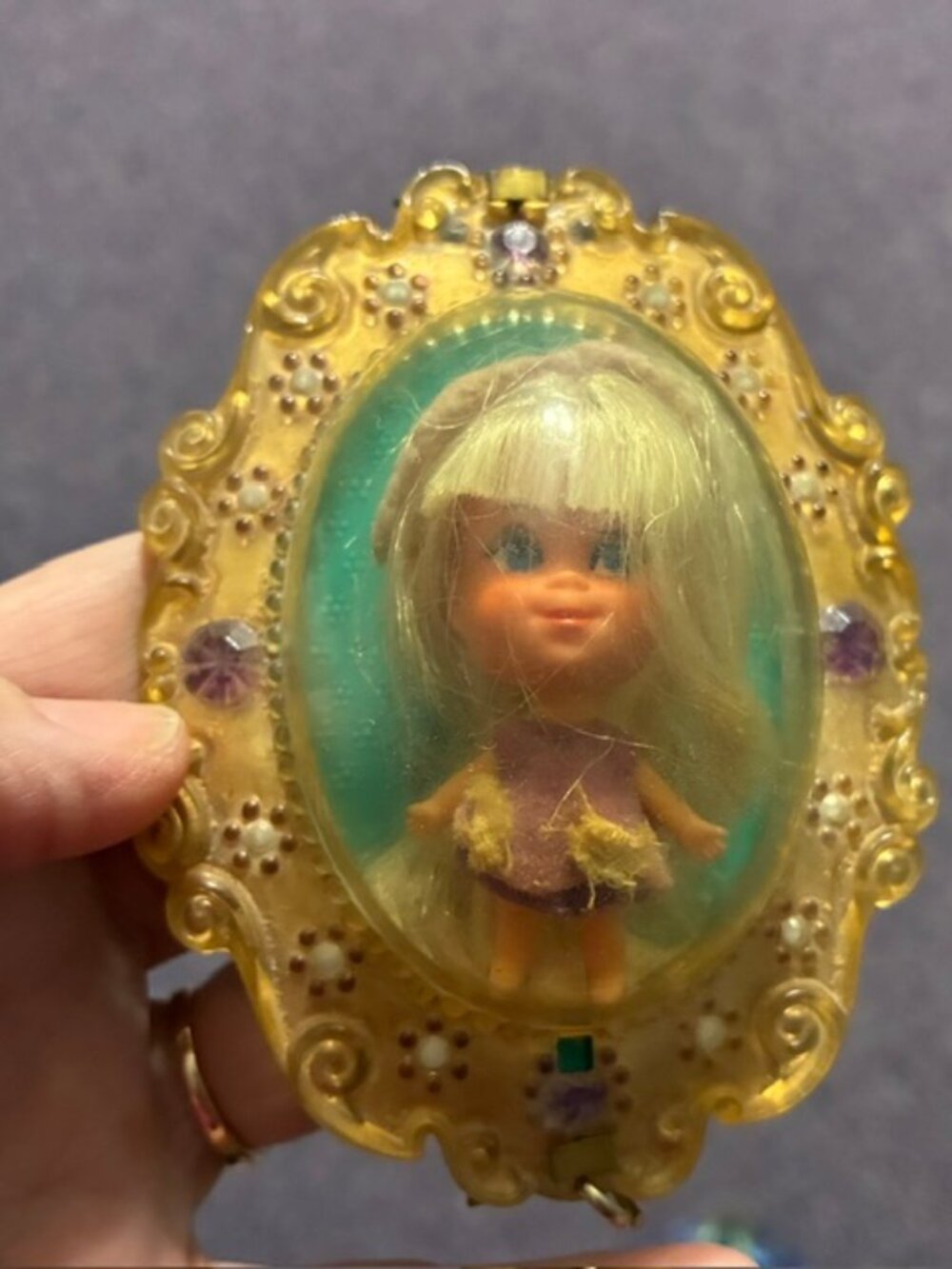 1966 Mattel Little Kiddle Lucky Locket Doll